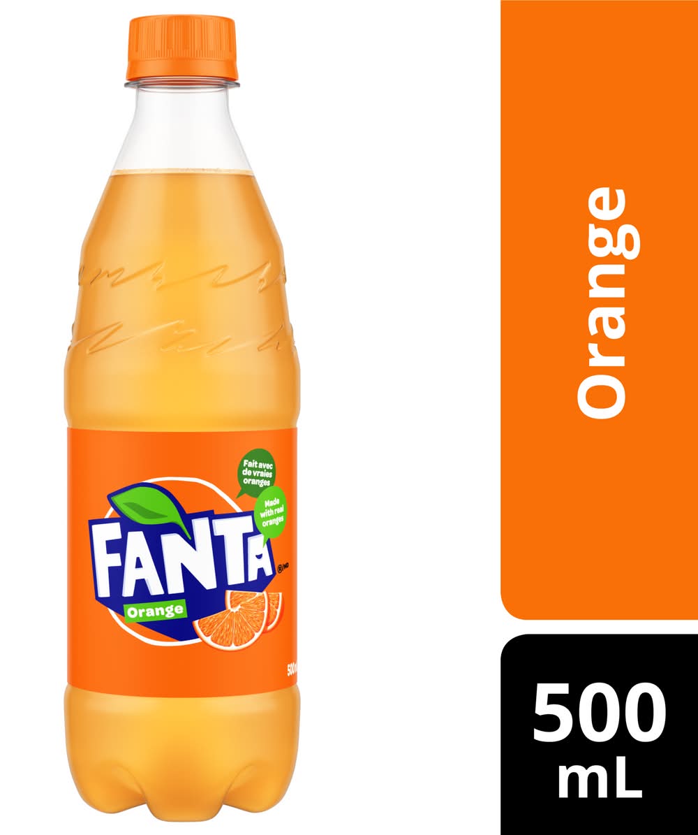 Fanta Orange Soda (500 ml)