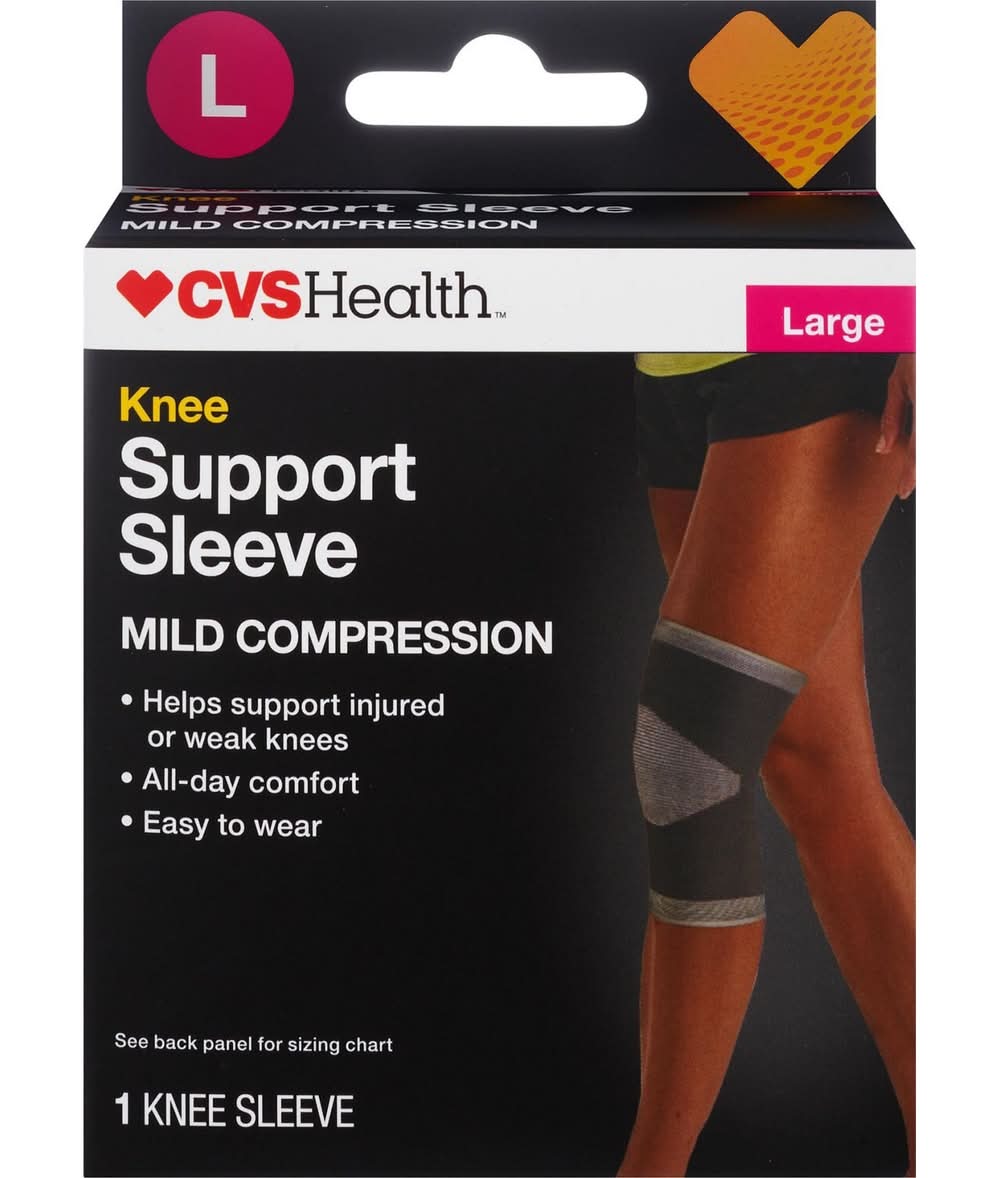 Cvs Knee Support Sleeve, Large