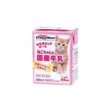 ドギーマンハヤシ ねこちゃんの国産牛乳 200ml