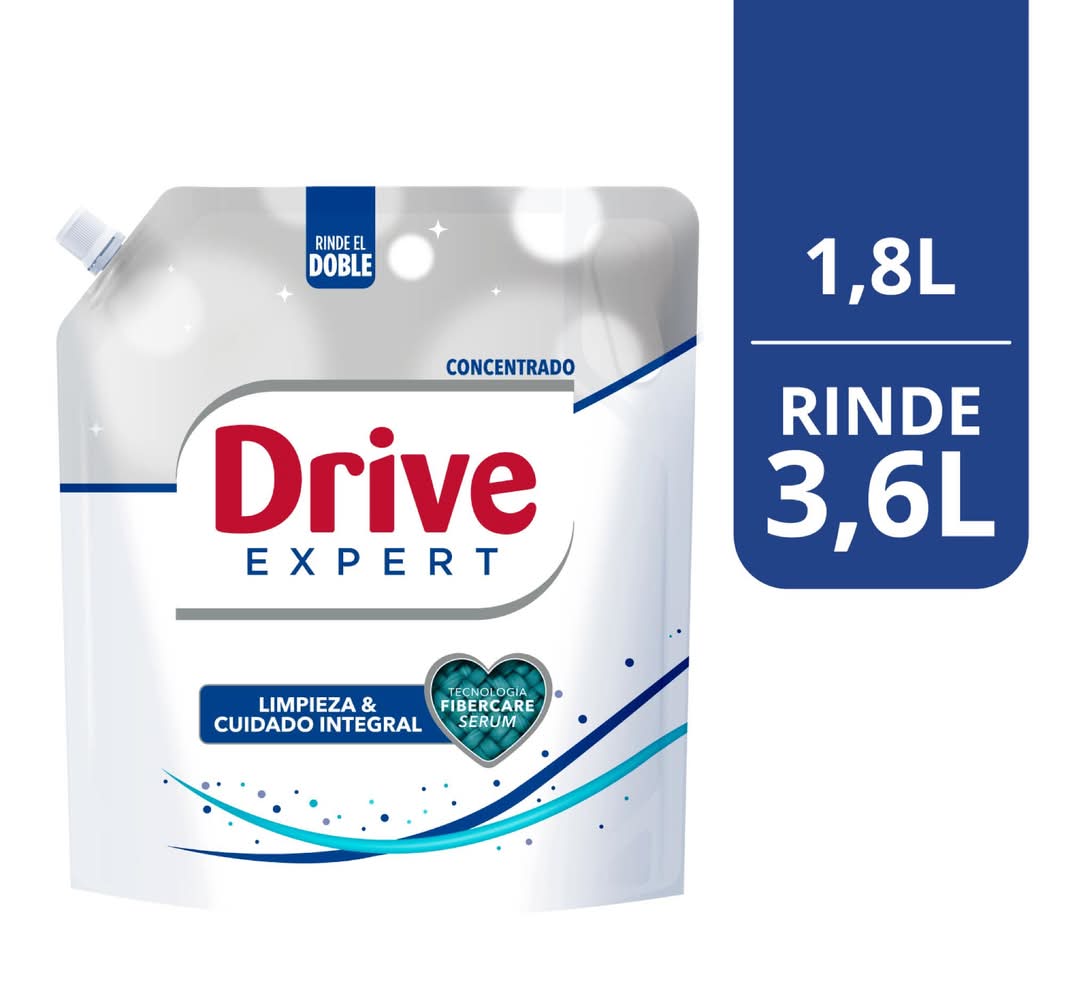 Drive · Expert detergente líquido concentrado (1,8 L)