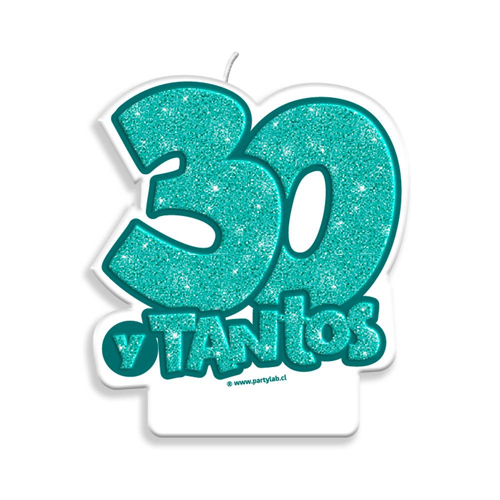 ARGOS vela cumpleaños treinta y tantos (1 u)