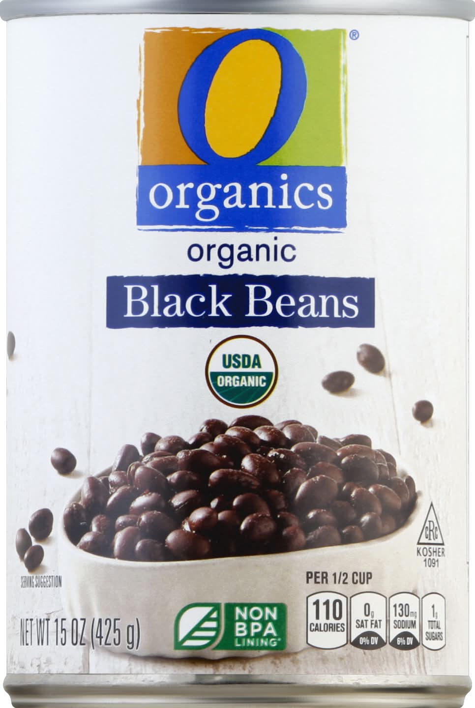 O Organics Organic Black Beans (15 oz)