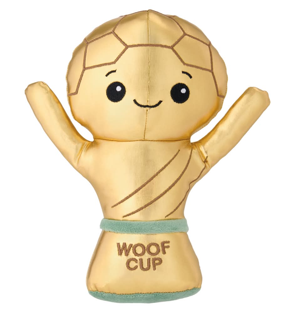Heart to Tail Trophy Plush Sports Dog Toy