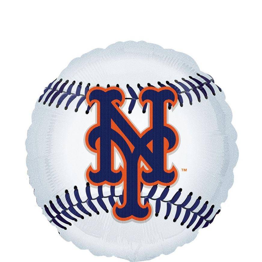 Uninflated New York Mets Balloon - Baseball
