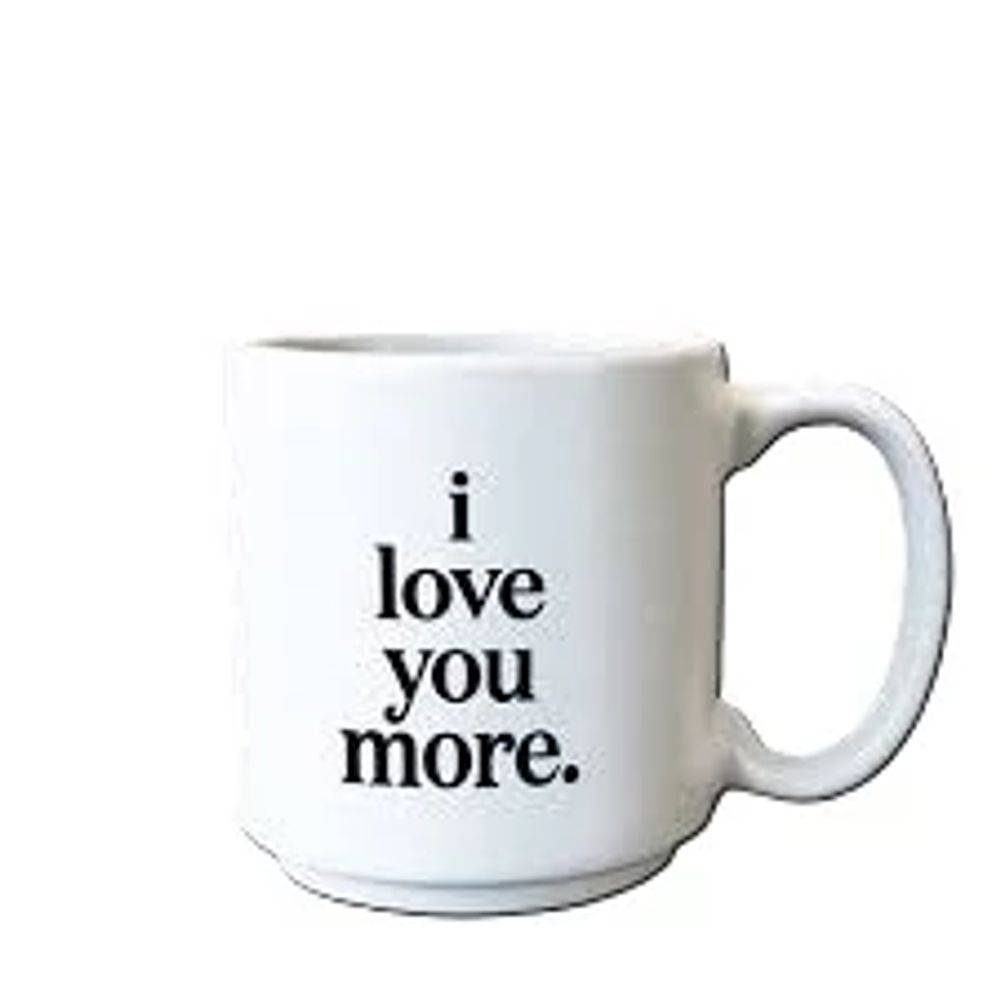 Quotable I Love You More Mini Mug