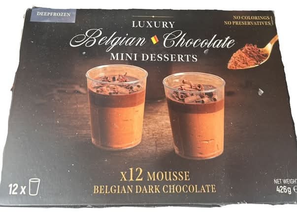 ベルギー チョコレートムース 35mlX 12個