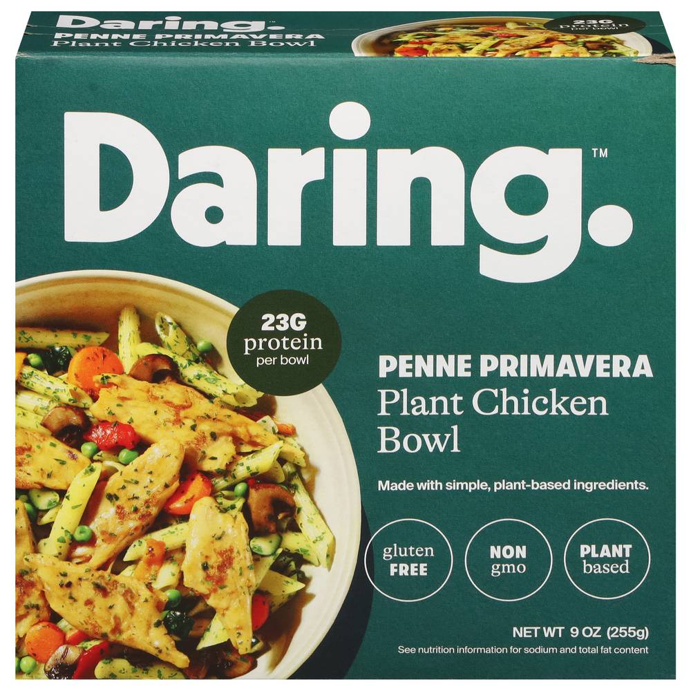 Daring Penne Primavera, Plant Chicken Bowl (9 oz)