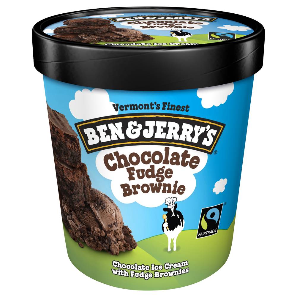 Ben & Jerry's Brownie Ice Cream (chocolate)