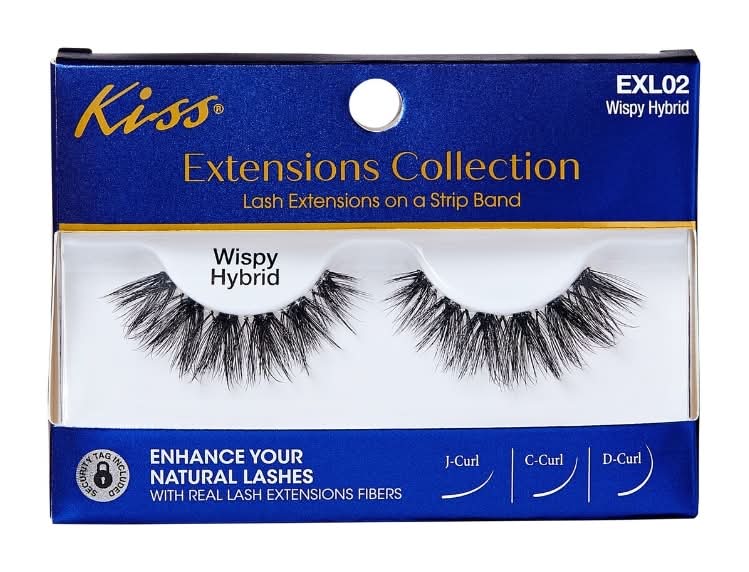 KISS Extensions Collection Wispy Hybrid Eyelashes