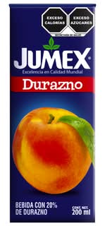 Jumex · Néctar, durazno (200 ml)