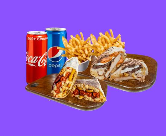 🥙 MENU DUO TACOS SIGNATURE 🥤🍟