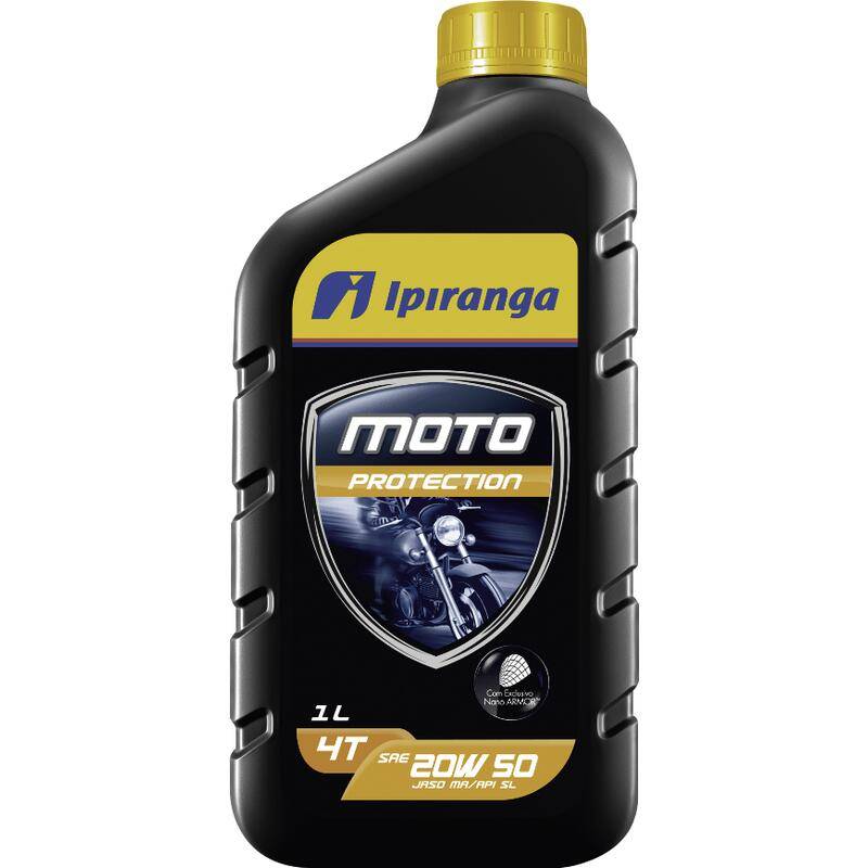 Ipiranga óleo lubrificante moto protection 20w50 sl (1l)