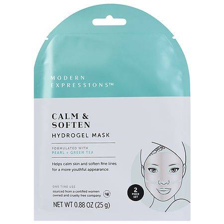 Modern Expressions Calm & Soften Hydrogel Mask (0.88 oz, 2 ct)