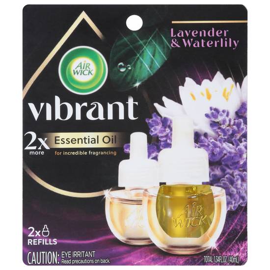Air Wick Refills Vibrant Lavender & Waterlilly Essential Oil (2 ct)