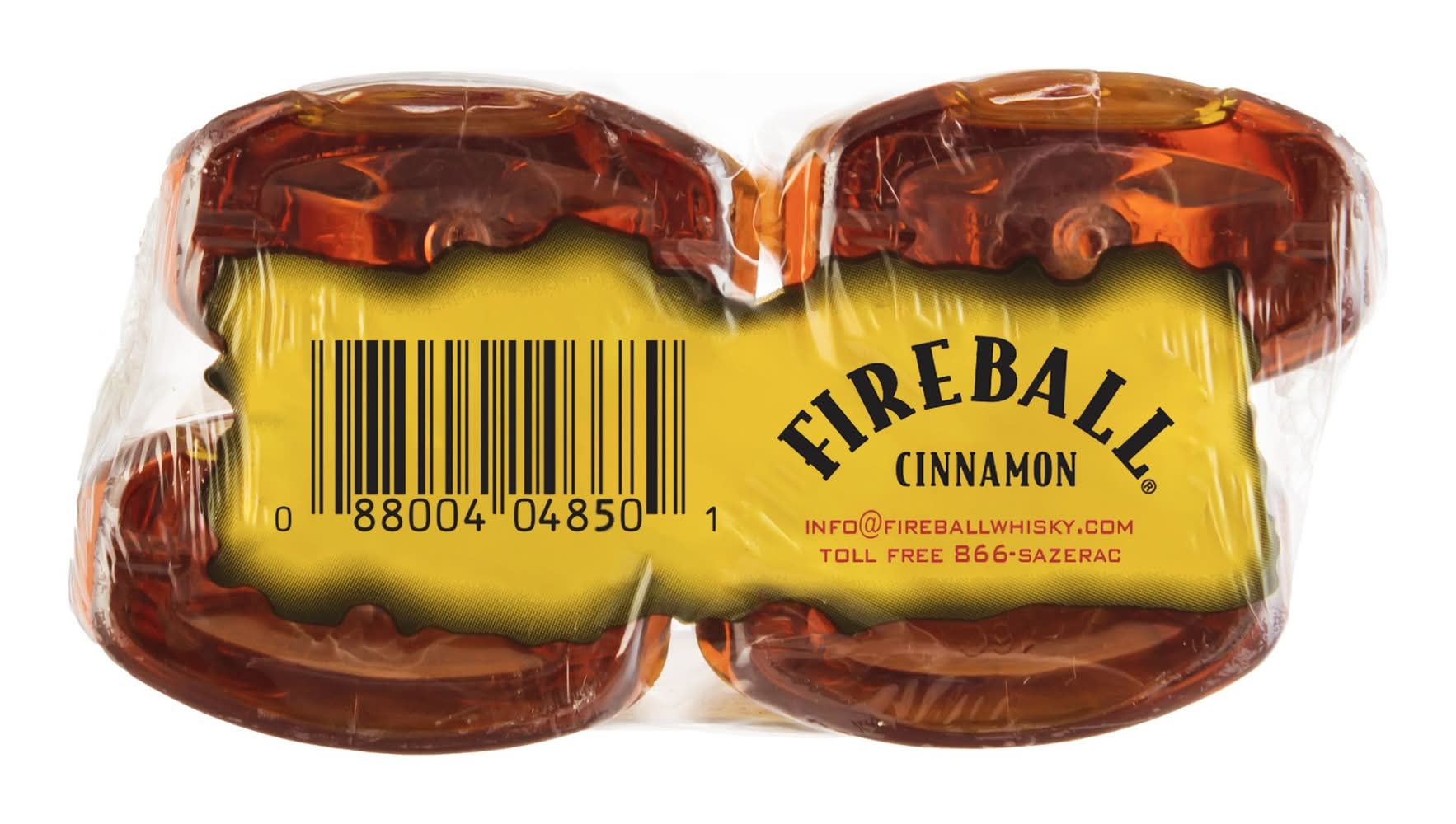Fireball Wine Based Liqueur, Cinnamon (4 x 100 ml) | Postmates