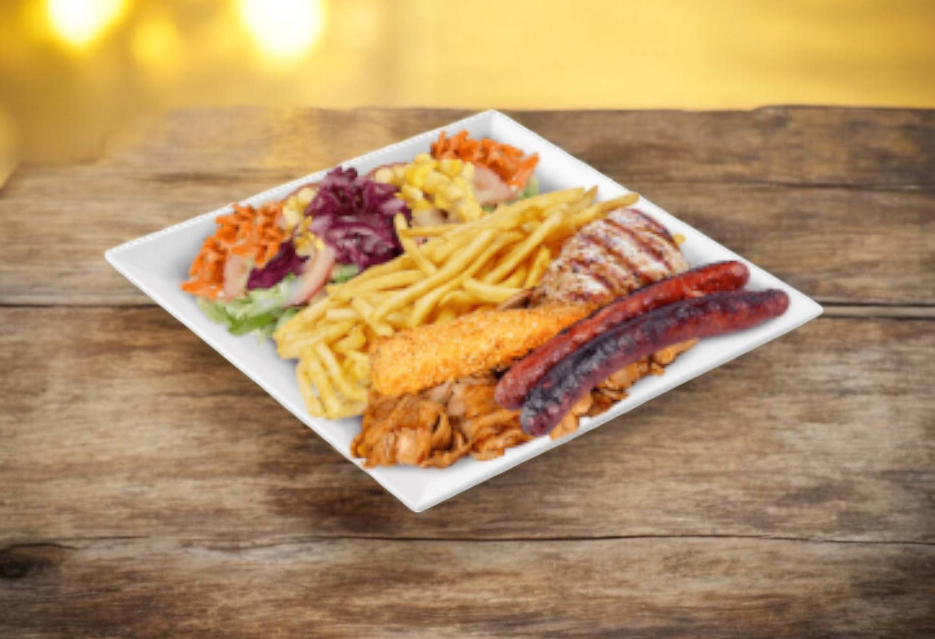 🍢 Assiette Mixte