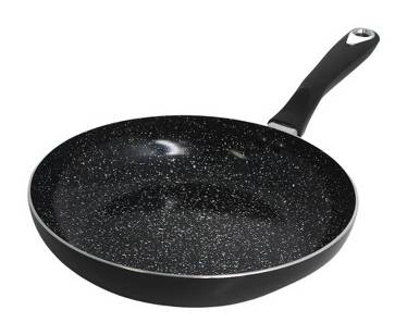 Imusa Bistro Ceramic Fry Pan, Black