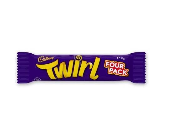Cadbury Twirl 4Pk King Size 58g