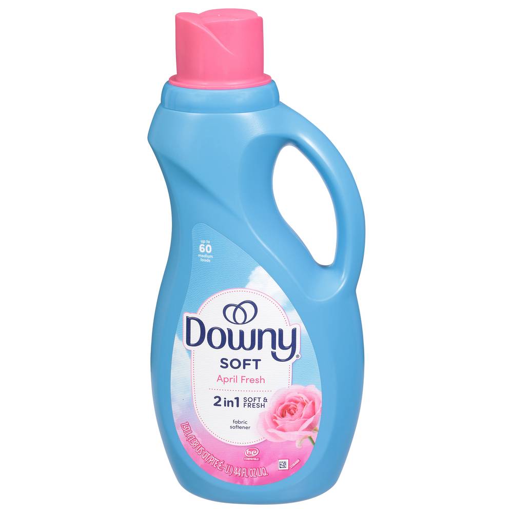 Downy 2 In 1 Soft & Fresh Fabric Softener (44 fl oz)