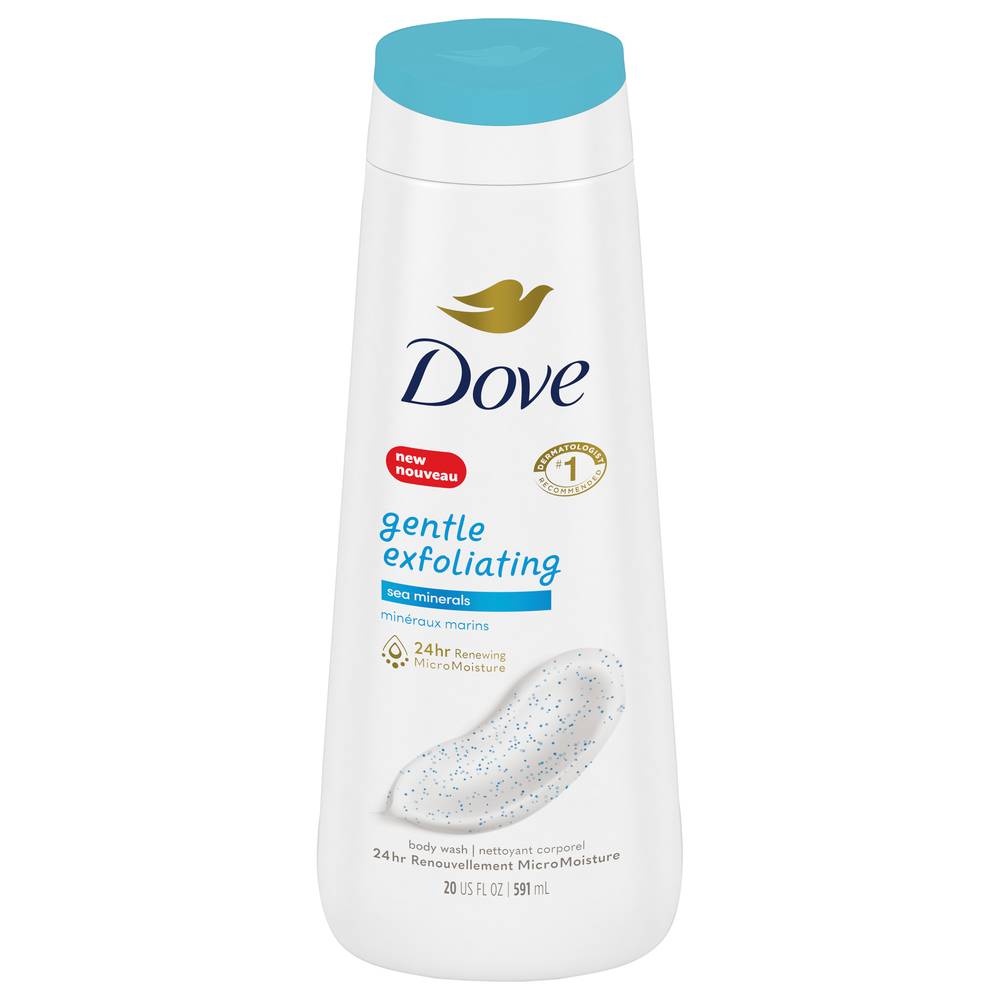 Dove Gentle Exfoliating Body Wash