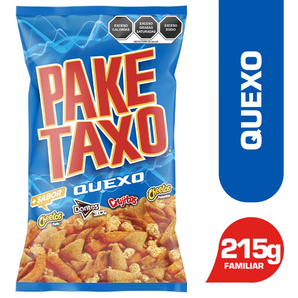 Paketaxo · Botana surtida, quexo (215 g)
