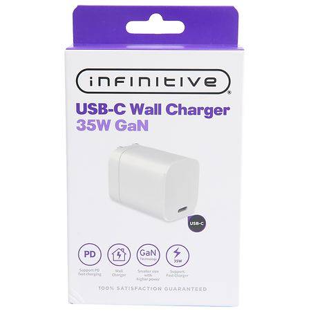 Infinitive Usb-C Wall Charger 35w Gan