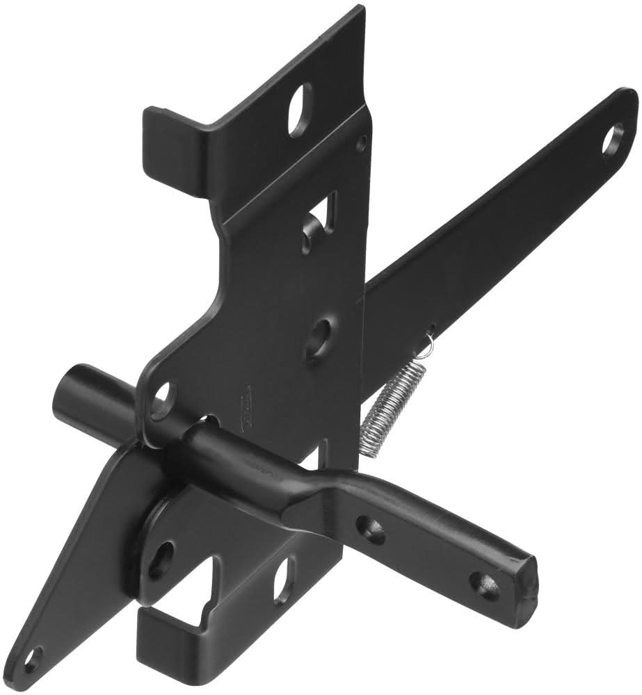 National Hardware 5-in Black Gate latch
