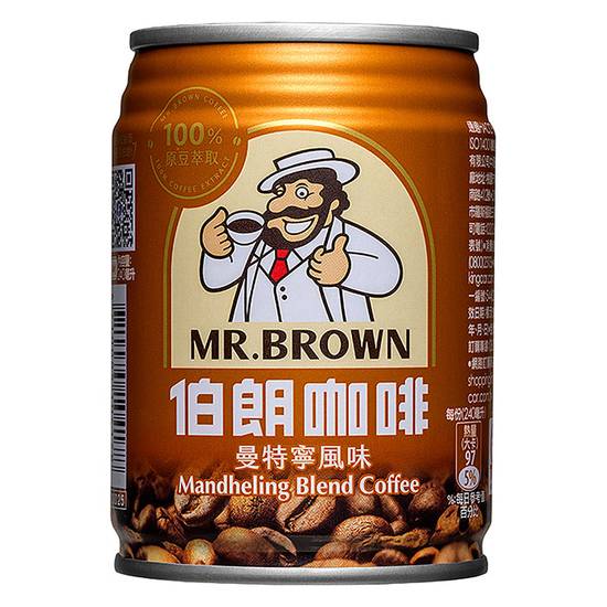 *曼特寧低糖咖啡CAN240