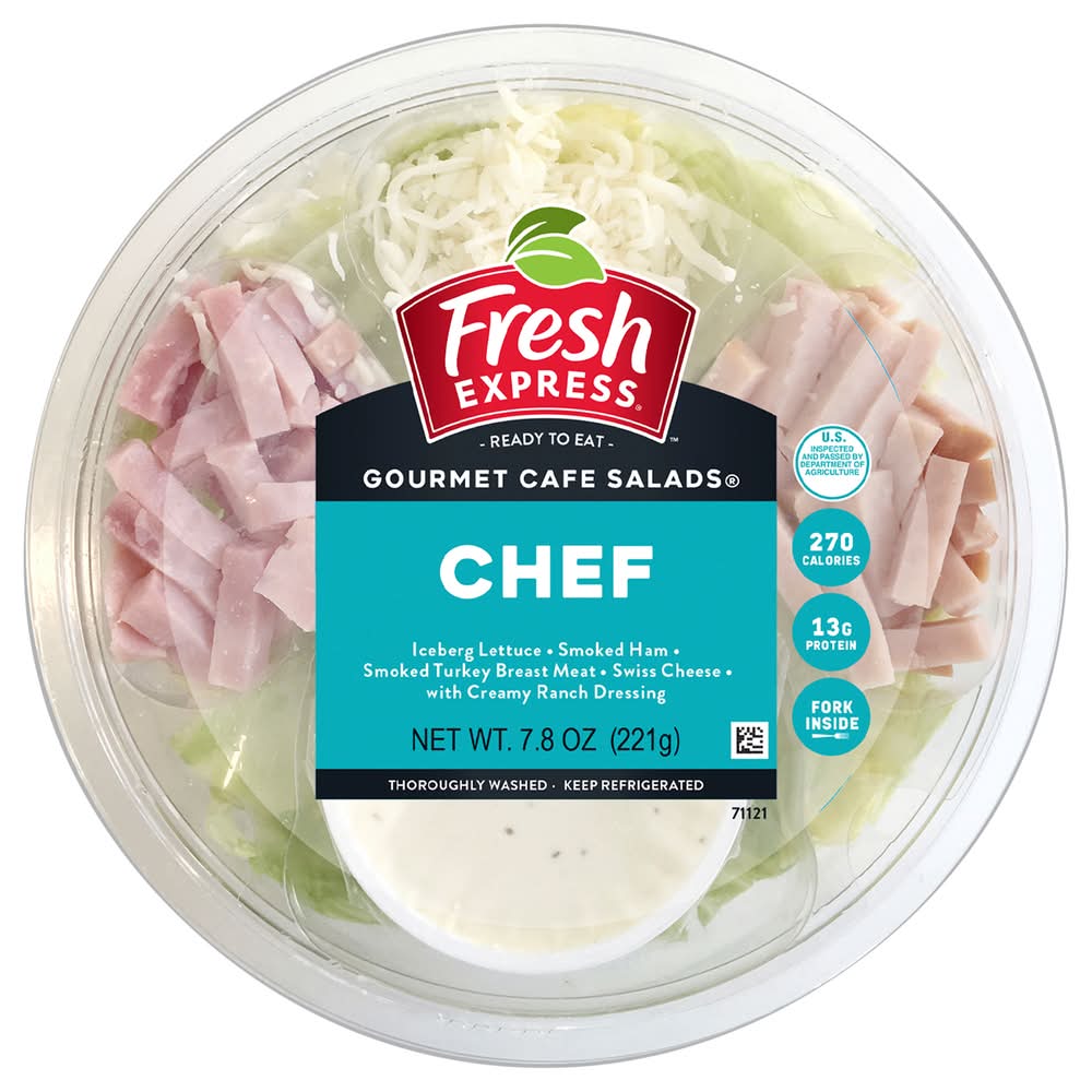 Fresh Express Gourmet Cafe Chef Salad Kit (7.8 oz)