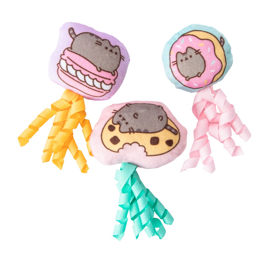 Pets Pusheen Plush Crinkle Toys 3-Pack