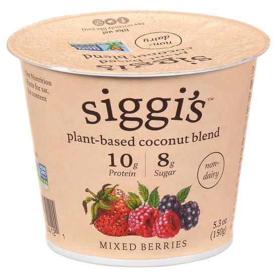 Siggi's Plant-Based Coconut Blend (mixed berries )