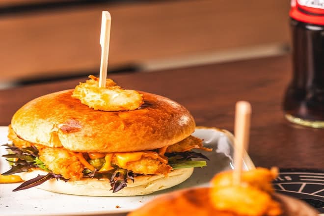 Burger Crousty Crevettes