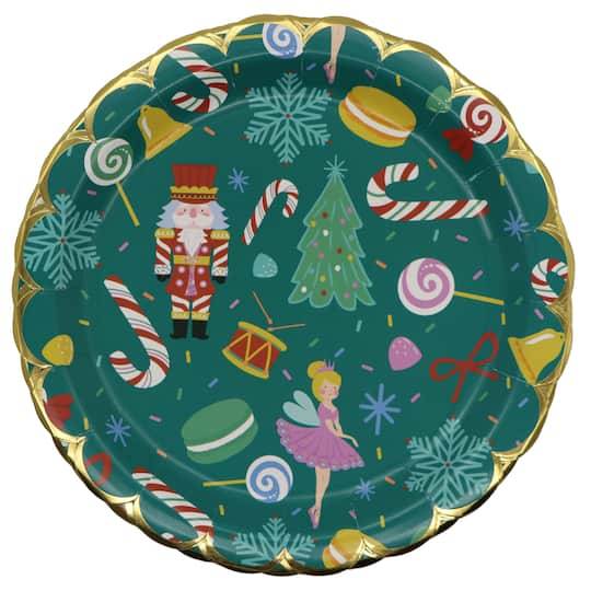 7" Nutcracker Paper Plates, 12Ct. By Celebrate It