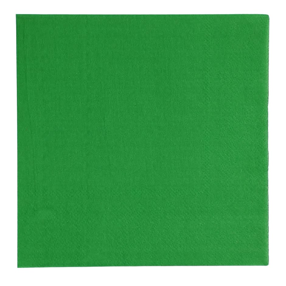 Paper Lunch Napkins, Green (30 ct)