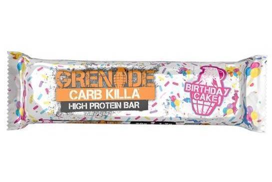 Grenade Carb Killa Birthday Cake Protein Bar 60g