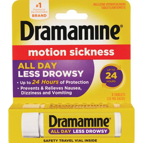 Dramamine, Original Formula Motion Sickness Relief, 8 CT