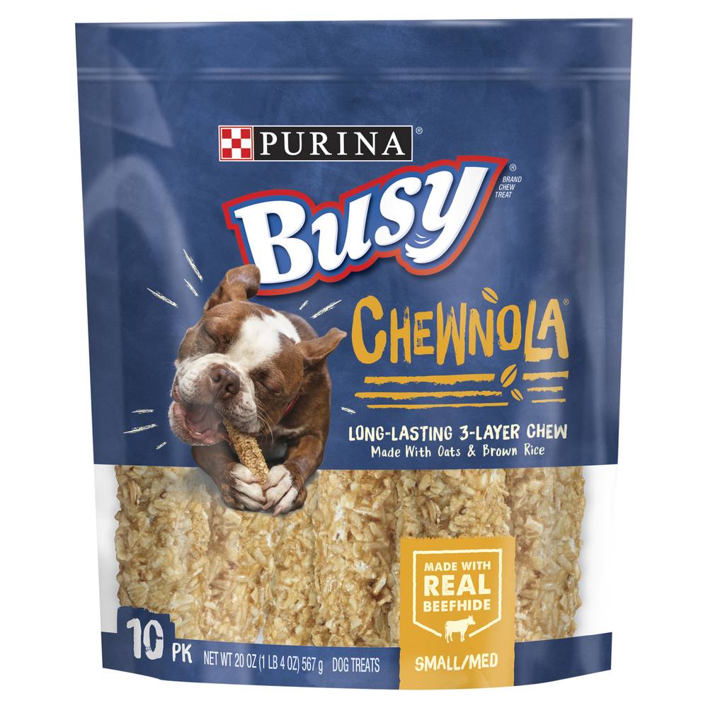 Purina Busy Chewnola Granola and Brown Rice Chew Bars (1.25 lbs)