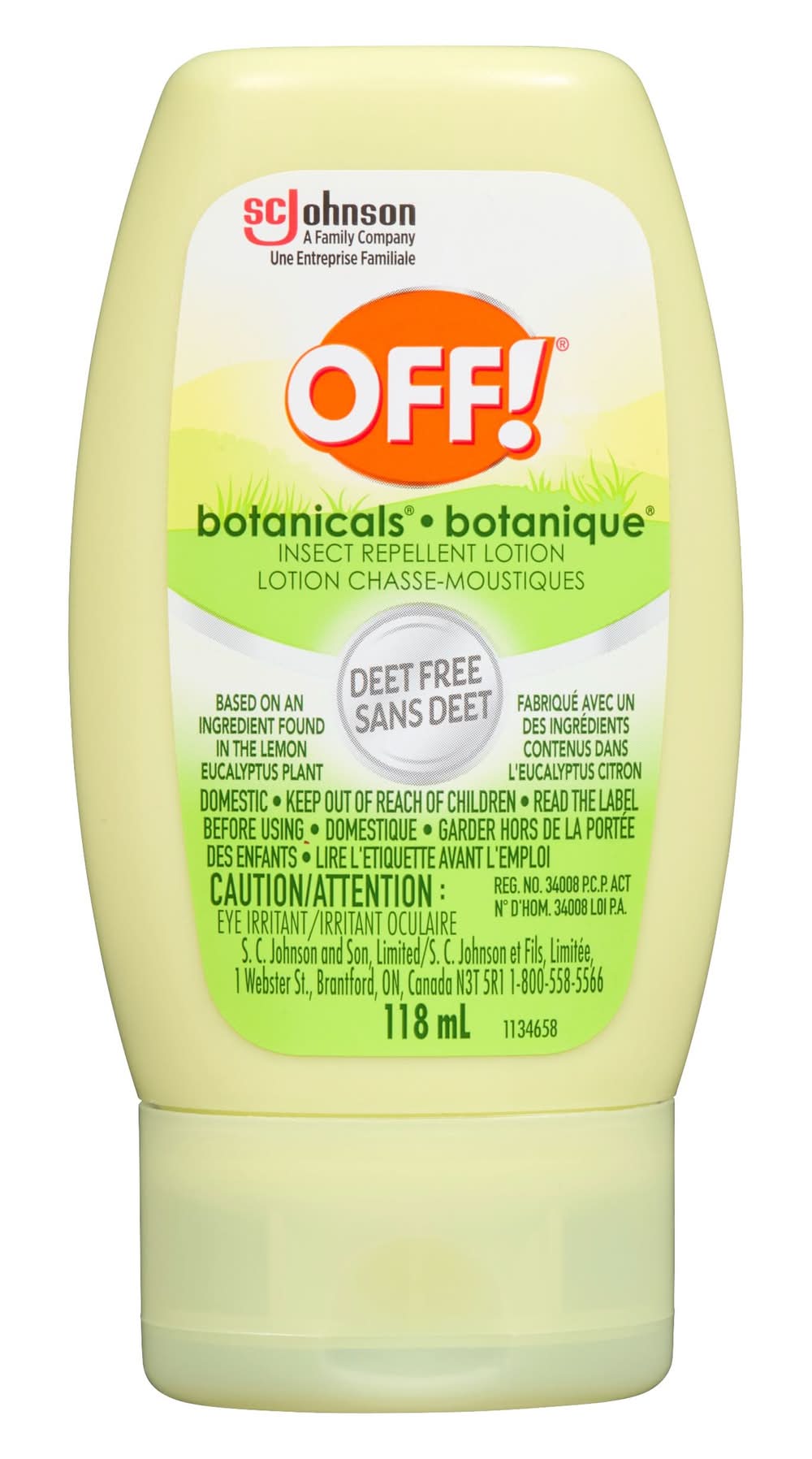 OFF! Botanicals Lotion Mosquito Repellent (118 ml)