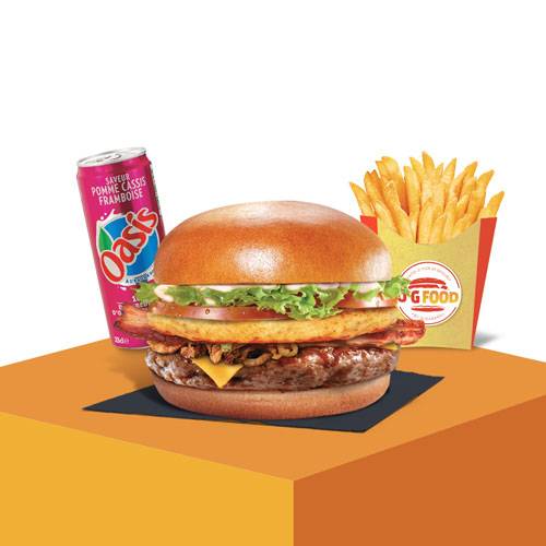 Menu O'Garage burger
