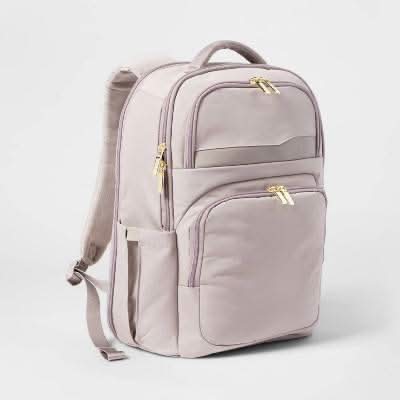 Open Story Signature Day Trip Back pack, Taupe