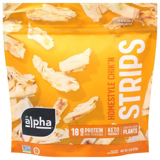Alpha Foods Frozen Plant-Based Grilled Chick'n (8 oz)