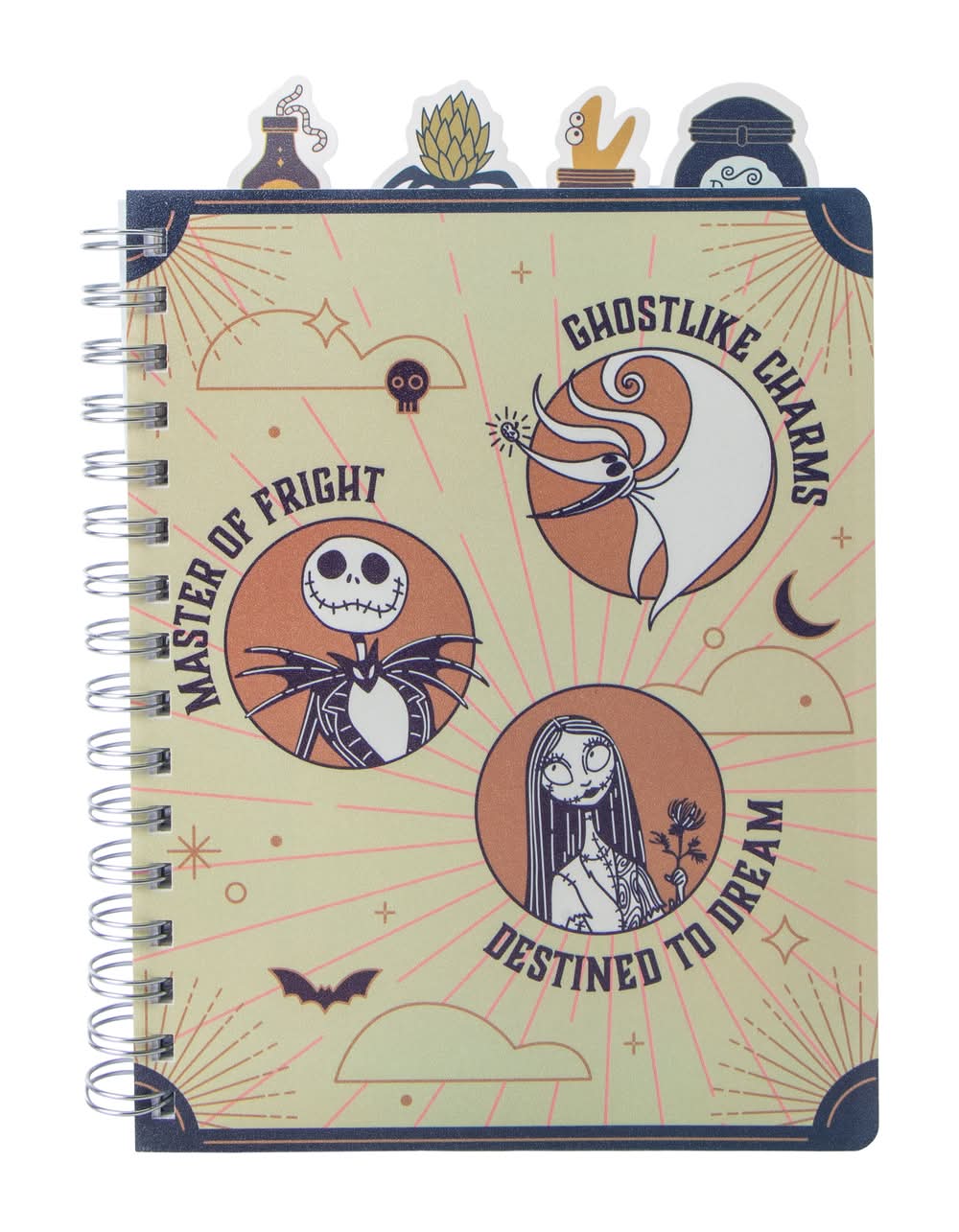 Disney Tim Burton’s The Nightmare Before Christmas Tab Journal Beige