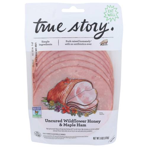 True Story Uncured Wildflower Honey & Maple Ham