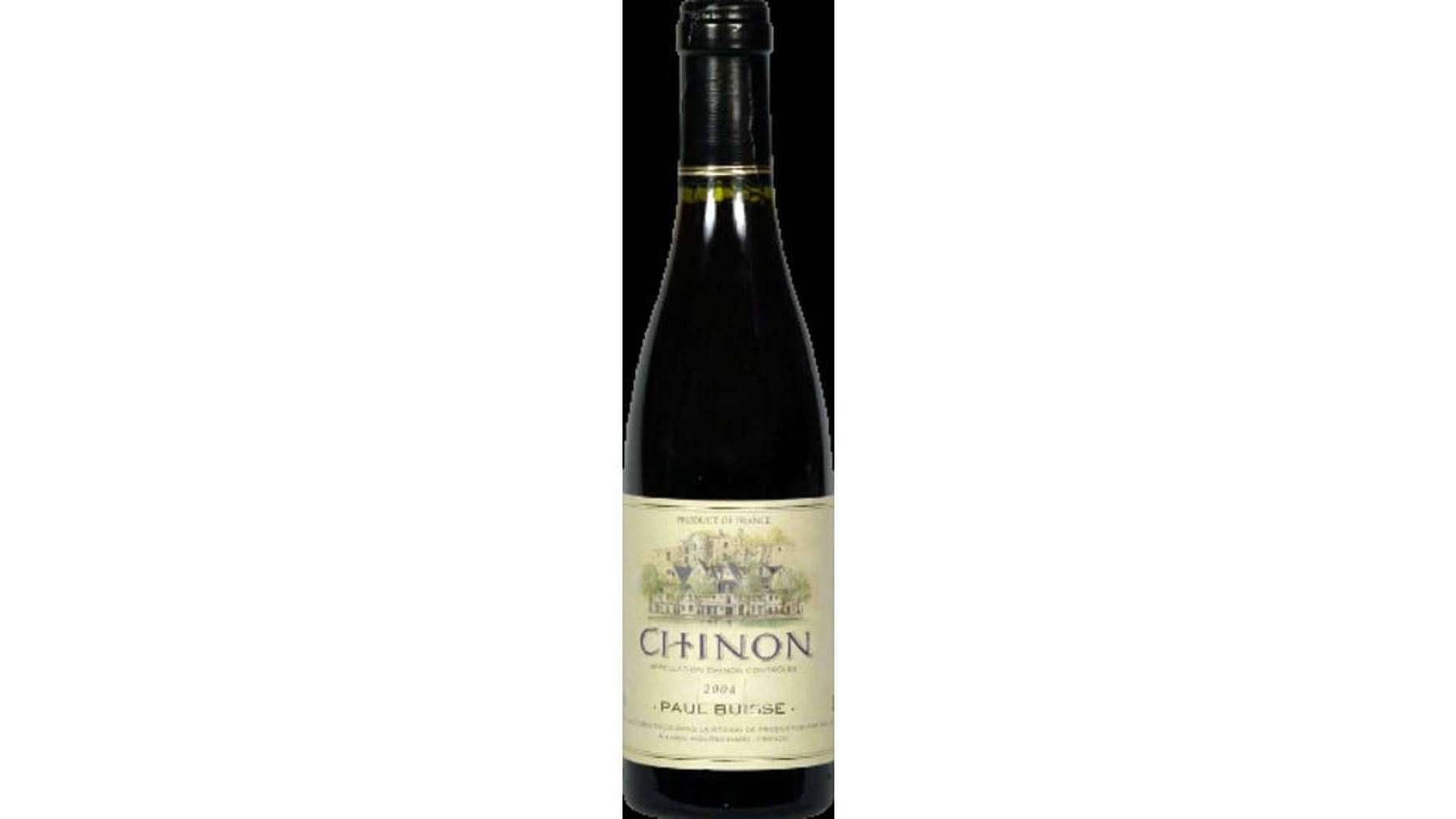 Paul Buisse - Marque nationale vin rouge chinon 2004 (375 ml)