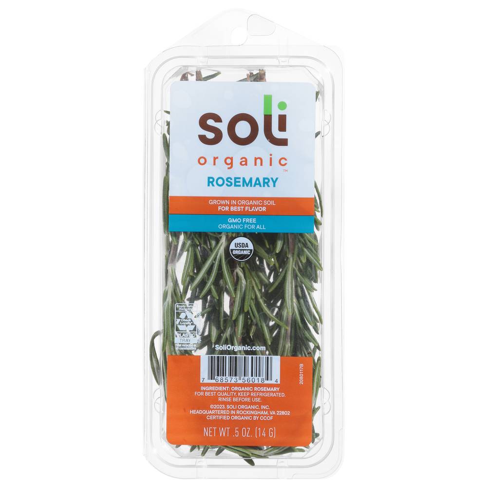 Soli Organic Rosemary