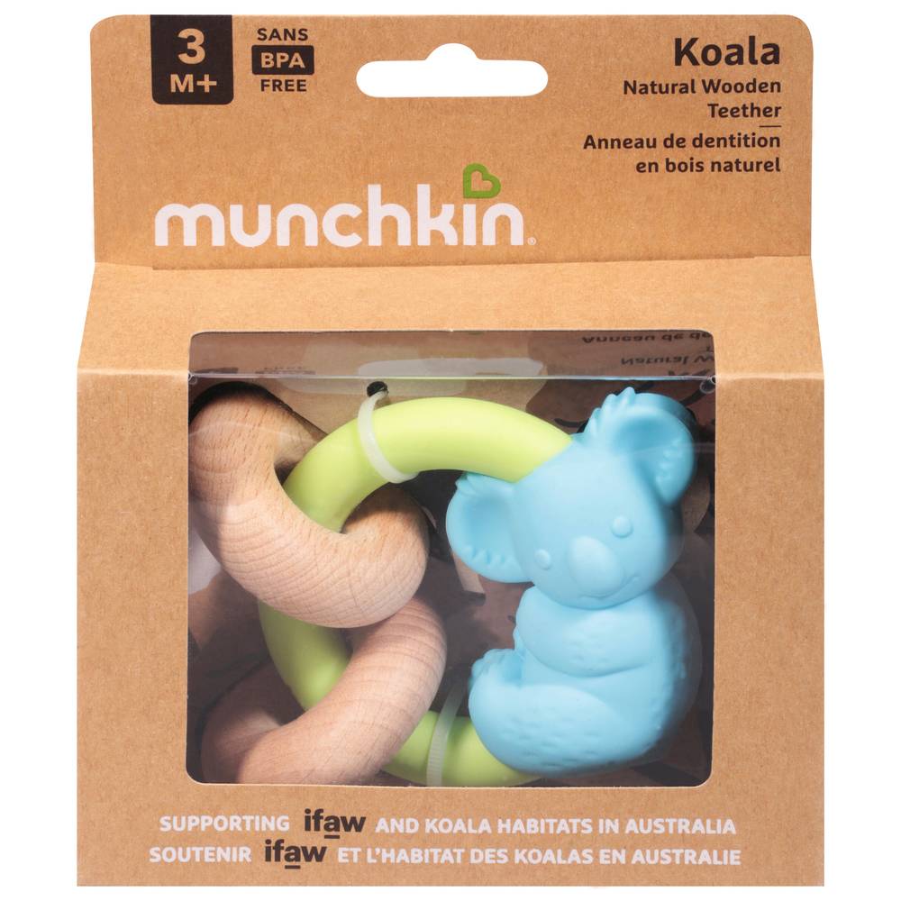 Munchkin Koala 3+ Months Wooden Teether