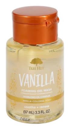 Tree Hut® Vanilla Foaming Gel Wash 3.3oz Vanilla