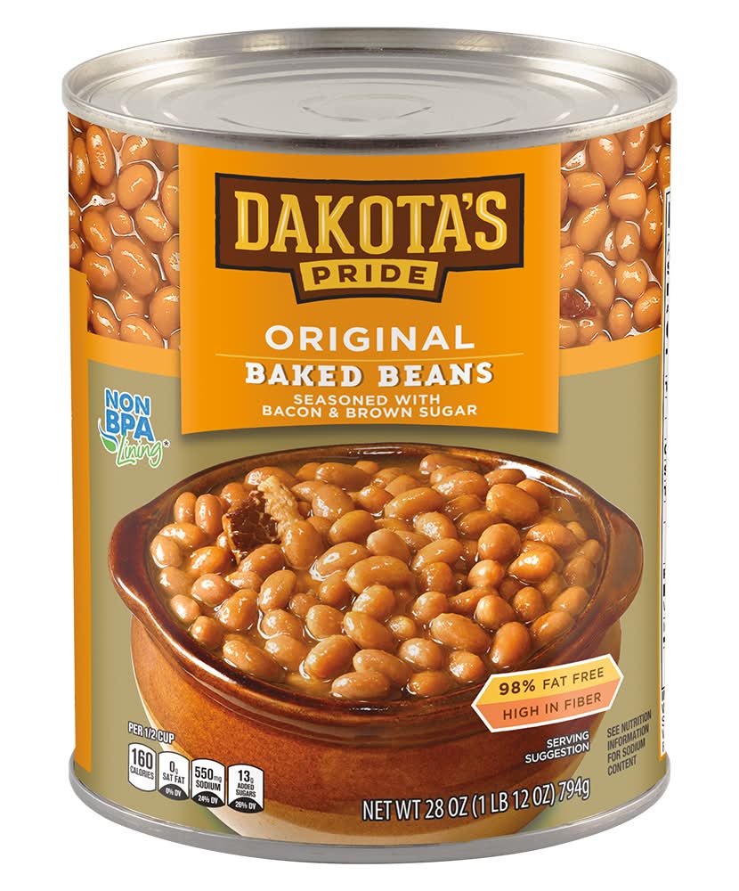 Dakota's Pride Original Baked Beans, Bacon & Brown (28 oz)
