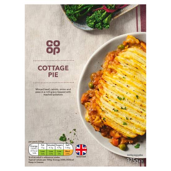 Co-Op Cottage Pie 375g