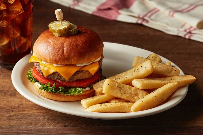 The Barrel Cheeseburger*